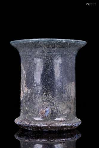 ANCIENT ROMAN GLASS BEAKER