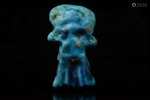 EGYPTIAN FAIENCE ANKH AMULET