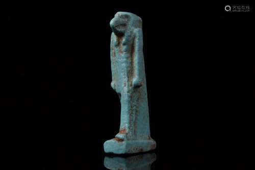 EGYPTIAN FAIENCE AMULET OF THOTH