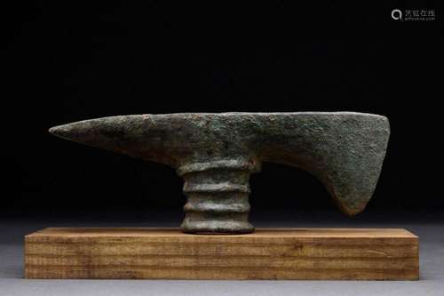 WESTERN ASIATIC BRONZE ADZE-AXE