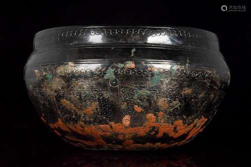 WESTERN ASIATIC BRONZE BOWL