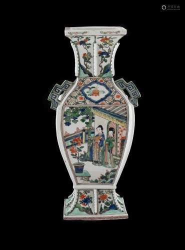 French Samson 'Famille Verte' Vase in the Chinese St...