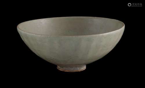 Chinese Song to Yuan Dynasty Longquan Celadon Lotus Bowl Sma...