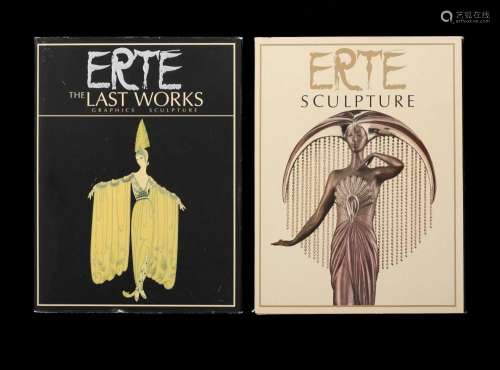 BOOKS (2), Erte. 'Erte Sculpture,' pub. Balance Hous...