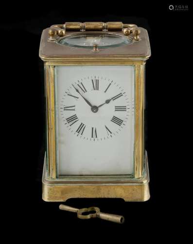 French Repeating Carriage Clock, by Richard & Co. Paris....