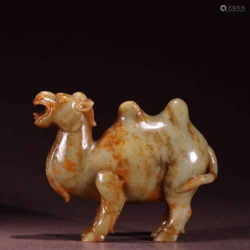 A Hetian Jade Camel