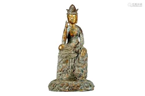 A Gilt-Bronze Figure Of Avalokiteshvara