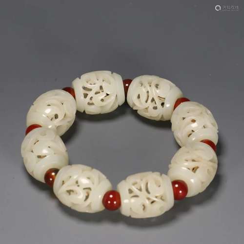 A Hetian Jade Bracelet