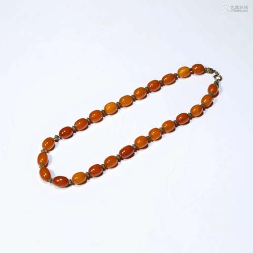 Amber Beads Necklace