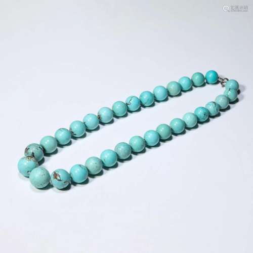 Turquoise-Glaze Necklace