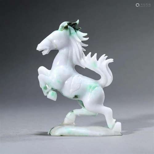 Carved Jadeite Horse