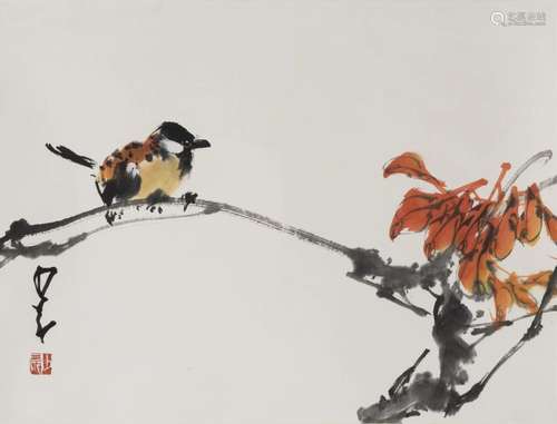 ZHAO SHAOANG (ATTRIBUTED TO,1905-1998), BRID