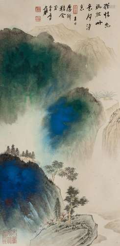 ZHANG DAQIAN (ATTRIBUTED TO, 1899-1983), LANDSCAPE