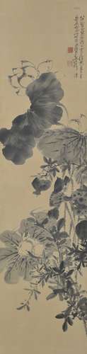 Ink Colored Flowers, Xu Wei