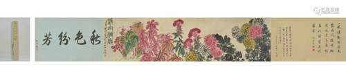 Flowers, Hand Scroll, Qi Baishi