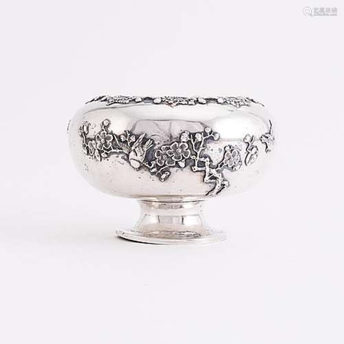 A Chinese silver bowl, mark LC & Co.