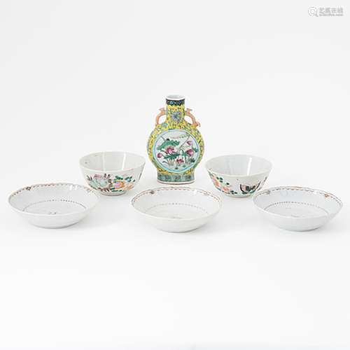 A group of Chinese porcelain, Qing dynasty, 18th, 19th and 2...