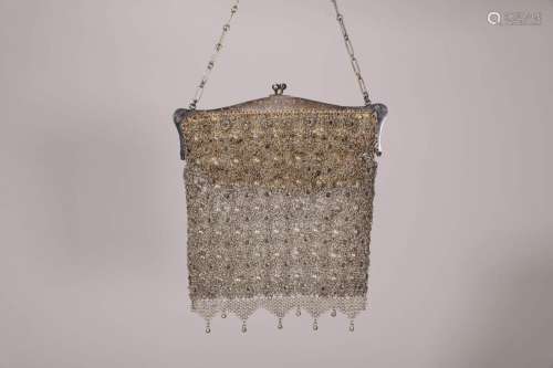 Silver Handbag, Nineteenth Century