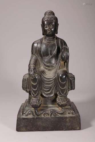 Bronze Figure of Shakyamuni