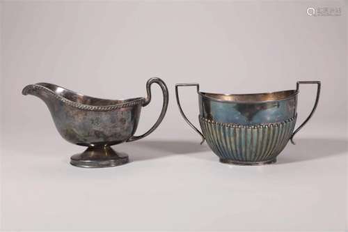 A Set of Silver Wine Vessels, Nineteenth Century