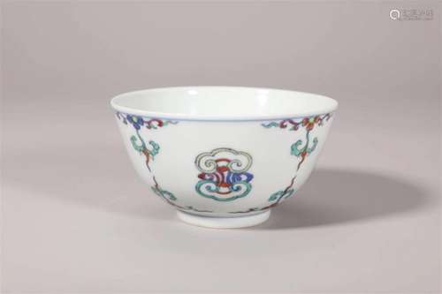 Doucai Flower Bowl