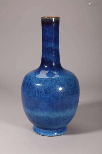 Flambe Bottle Vase