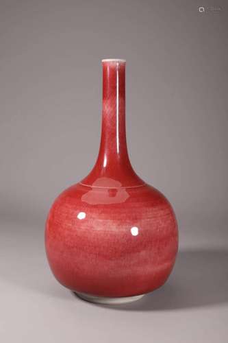 Red Glaze Bottle Vase