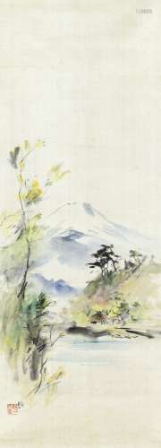 1871-1945 石川钦一郎 风景 设色 绢本