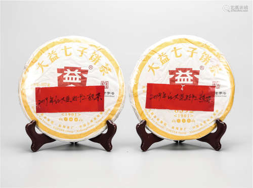 2019年  红大益8592普洱熟茶