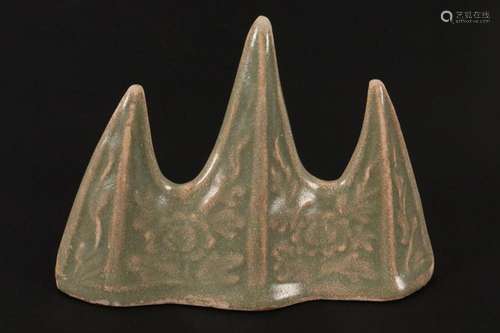 Chinese Celadon Glaze Brush Rest,