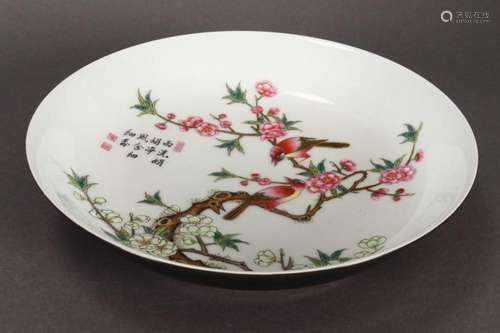 Chinese Porcelain Dish,