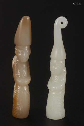 Two Jade Ornaments,