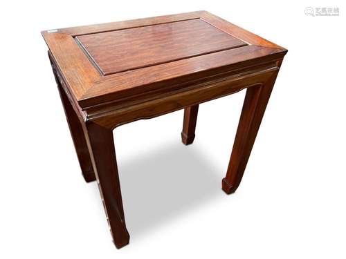 Chinese Rosewood Side Table,