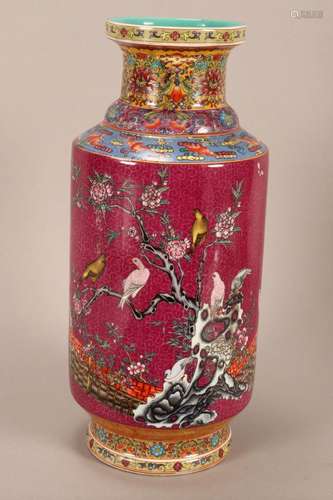 Large Chinese Porcelain Vase,