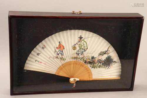 Chinese Framed Fan,