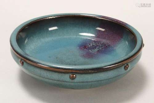 Chinese Jun Splash Glaze Bowl,