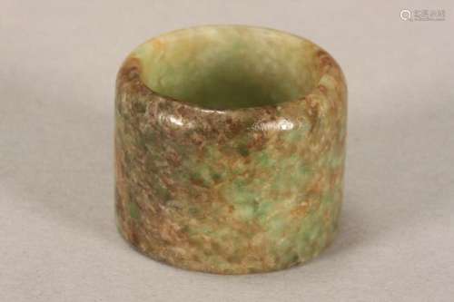 Chinese Jade Archers Ring,