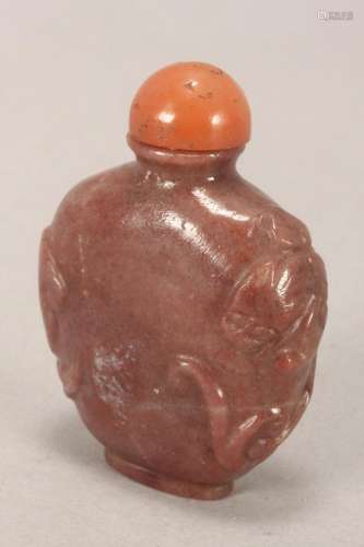 Chinese Snuff Bottle and Stopper,