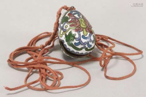 Chinese Cloisonne Bell,