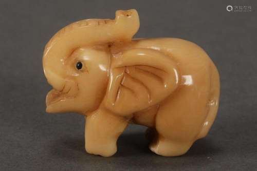 Japanese Tagua Nut Netsuke,