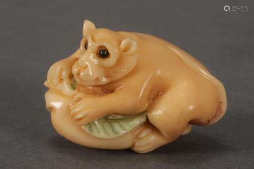 Japanese Tagua Nut Netsuke,