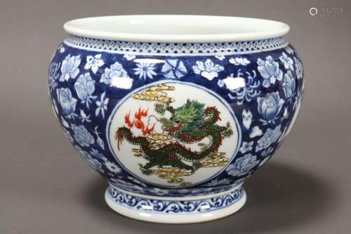 Chinese Porcelain Jardinière,