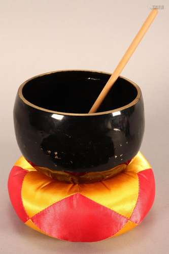 Singing Bowl and Cushion,