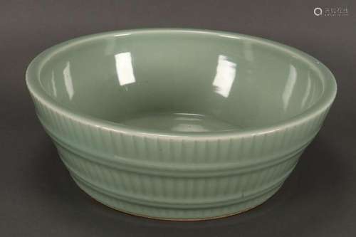 Large Chinese Celadon Basin,