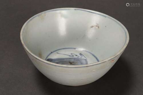 Annamese Blue and White Porcelain Bowl,