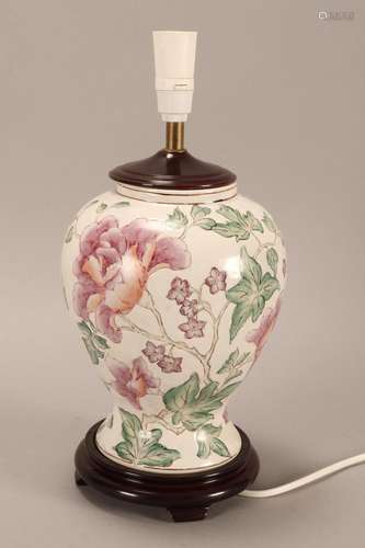 Chinese Porcelain Table Lamp,