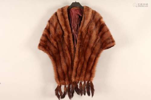 Ladies Brown Fur Stole,