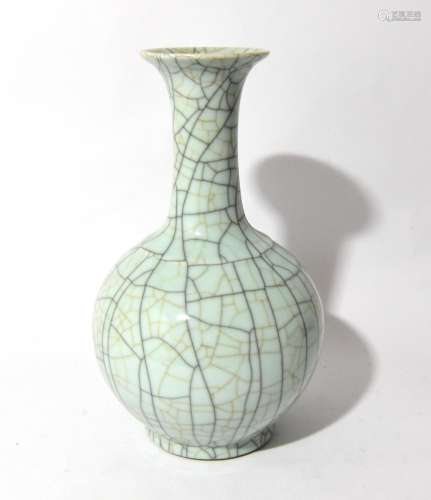 A Chinese Crackle Glazed Vase