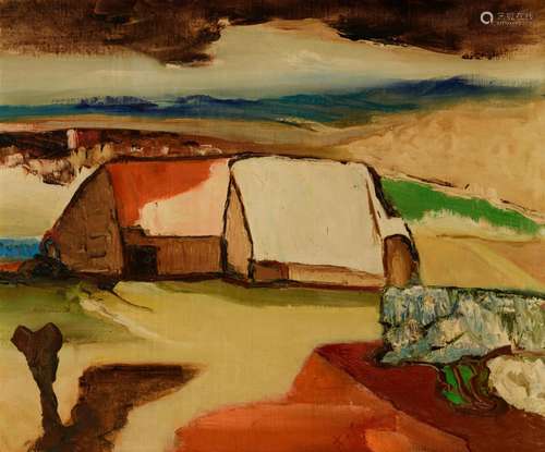 (T) Gaston Theuninck (1900-1977), a landscape with a