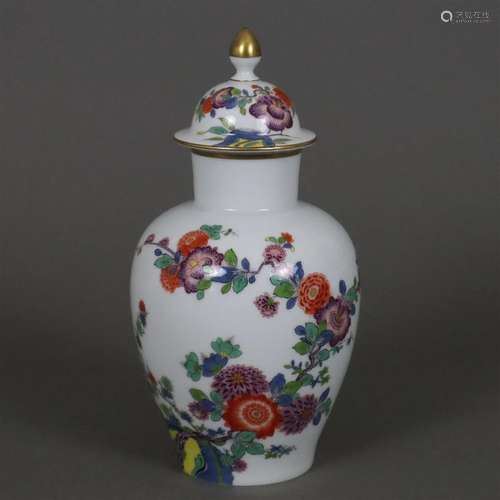 Deckelvase - Meissen, 20.Jh., "Kakiemon"-Dekor, Po...